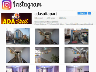 instagram  ada suit apart otel 